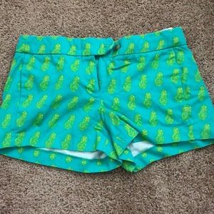 J.Crew Pineapple Shorts